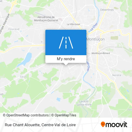 Rue Chant Alouette plan