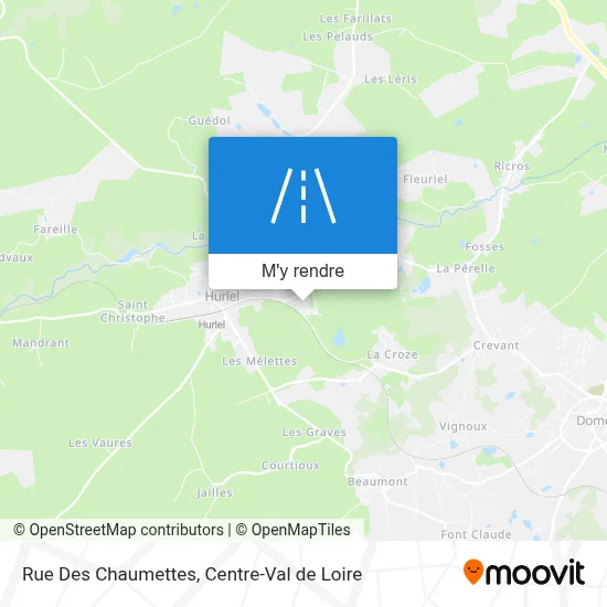 Rue Des Chaumettes plan