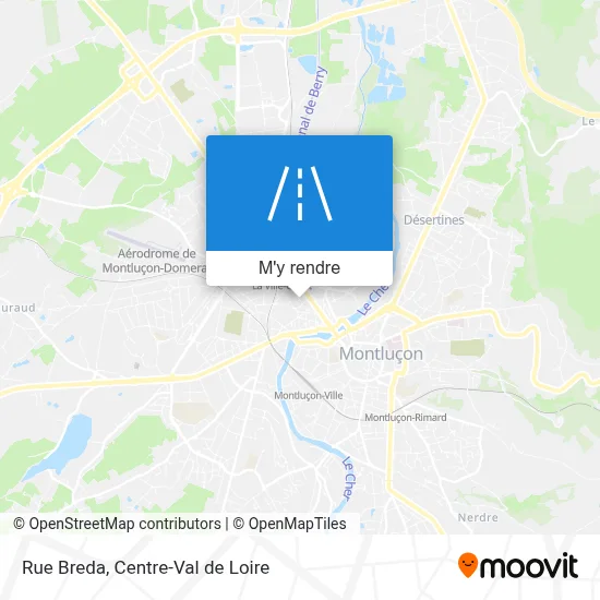 Rue Breda plan