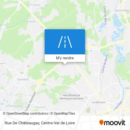 Rue De Châteaugay plan