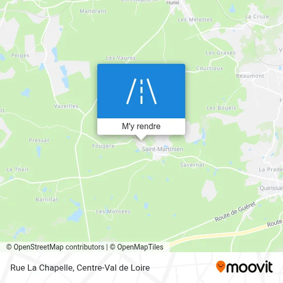 Rue La Chapelle plan