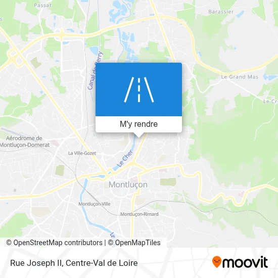 Rue Joseph II plan