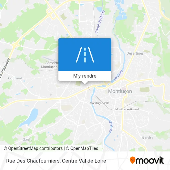 Rue Des Chaufourniers plan