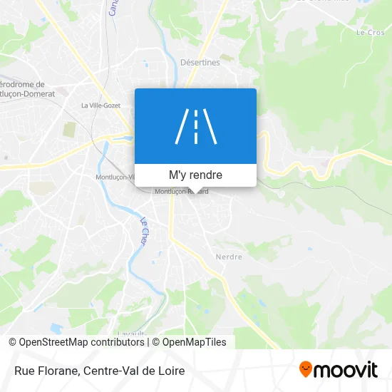Rue Florane plan