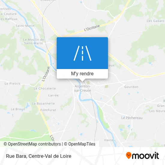 Rue Bara plan