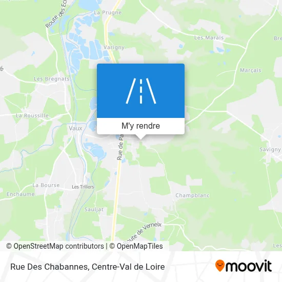 Rue Des Chabannes plan