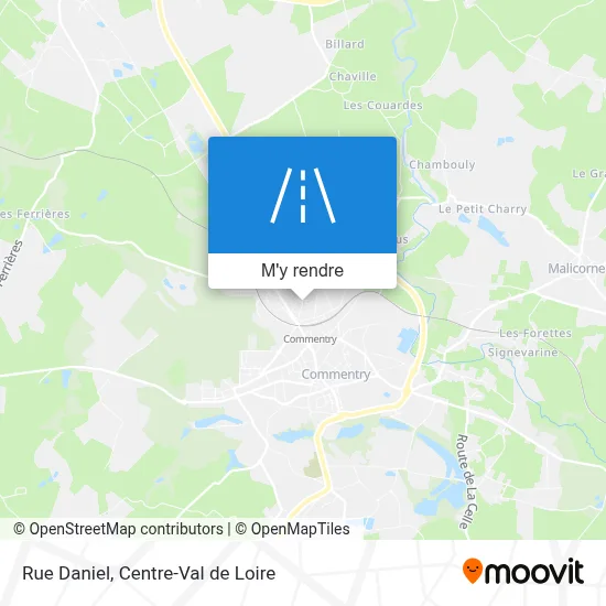 Rue Daniel plan