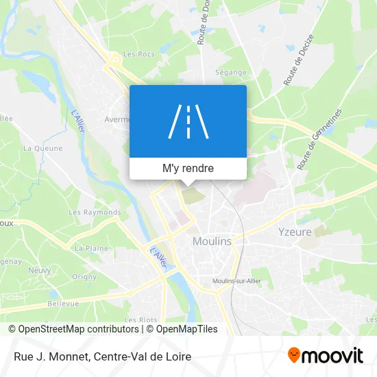 Rue J. Monnet plan