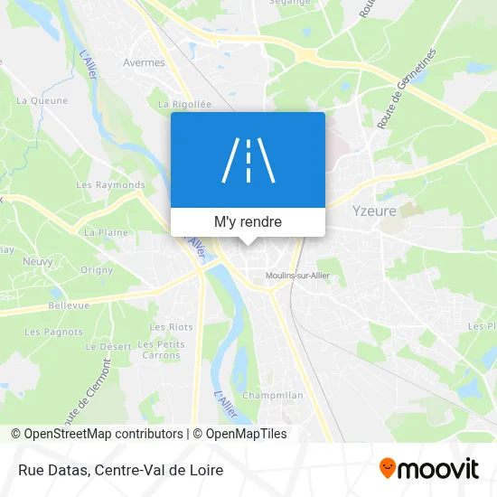 Rue Datas plan