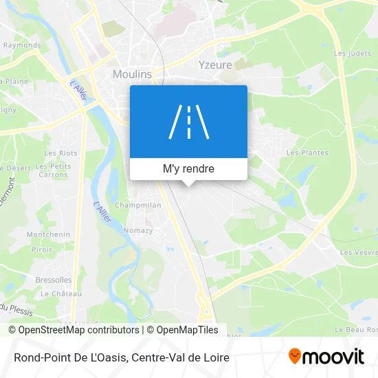 Rond-Point De L'Oasis plan