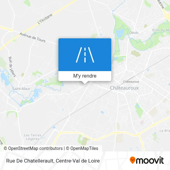 Rue De Chatellerault plan