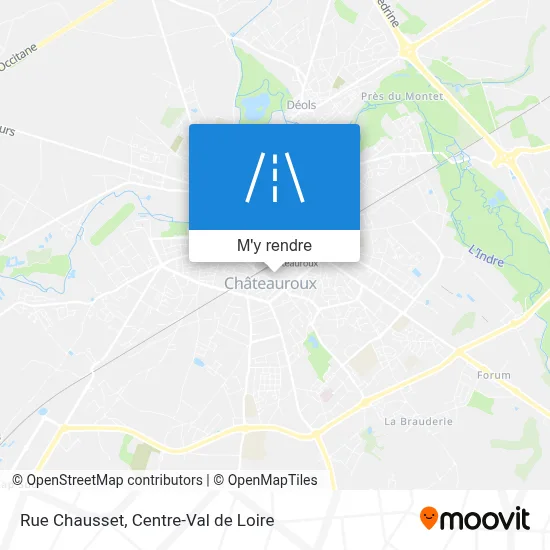 Rue Chausset plan