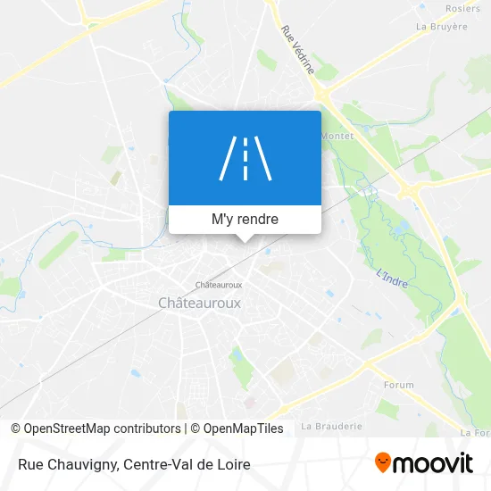 Rue Chauvigny plan
