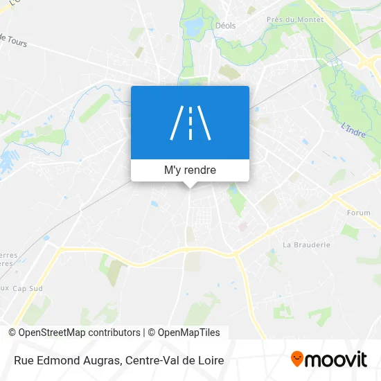 Rue Edmond Augras plan