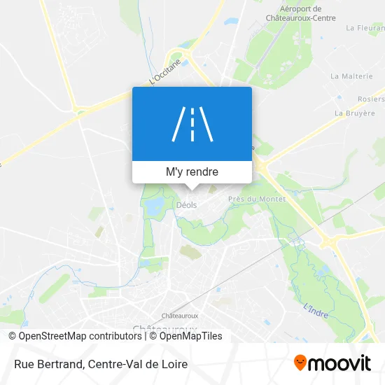 Rue Bertrand plan