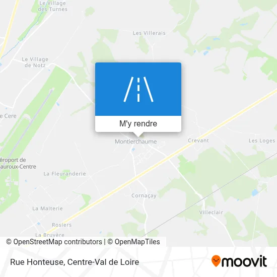 Rue Honteuse plan