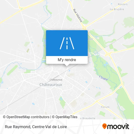 Rue Raymond plan