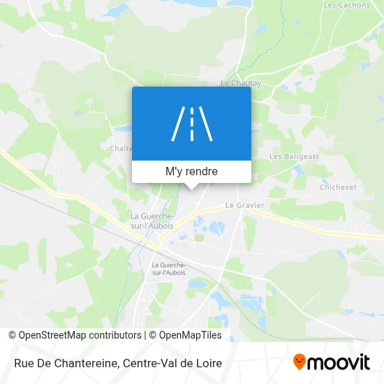 Rue De Chantereine plan