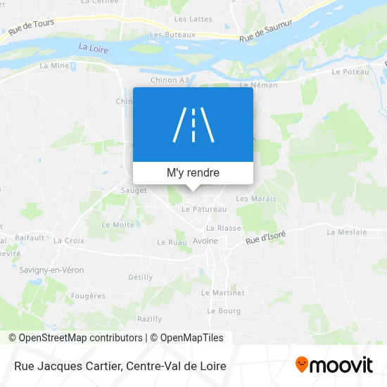 Rue Jacques Cartier plan