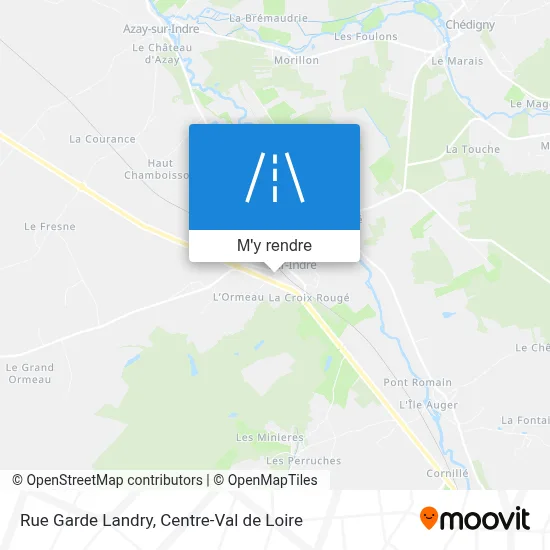 Rue Garde Landry plan