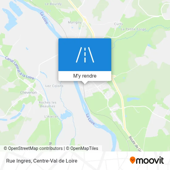 Rue Ingres plan