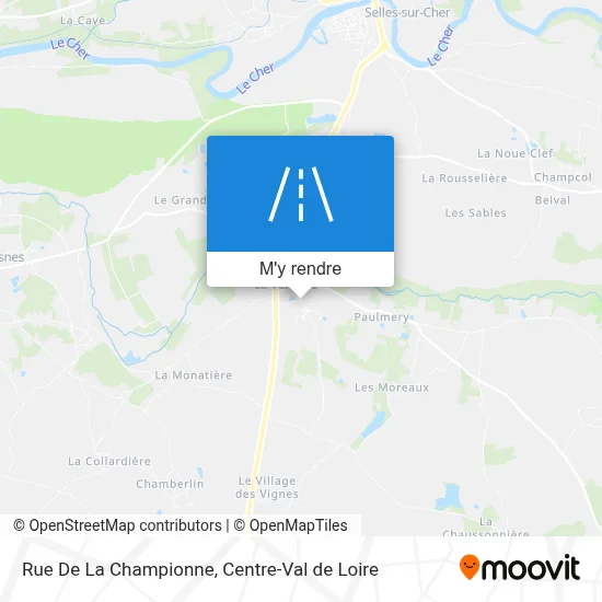 Rue De La Championne plan