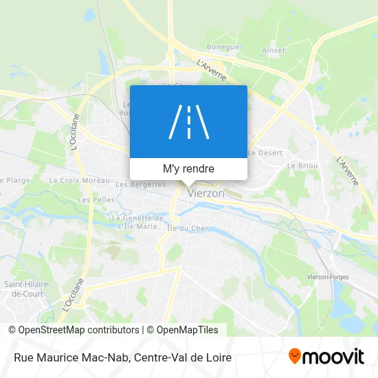 Rue Maurice Mac-Nab plan