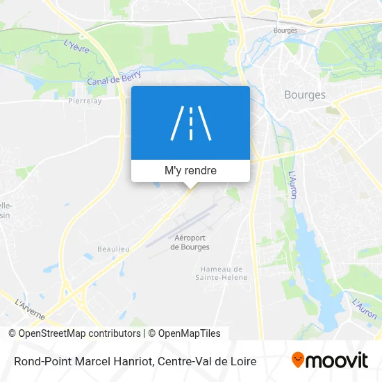 Rond-Point Marcel Hanriot plan