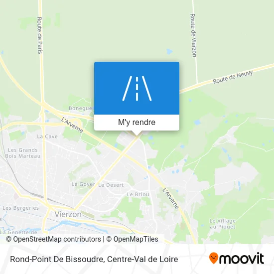 Rond-Point De Bissoudre plan