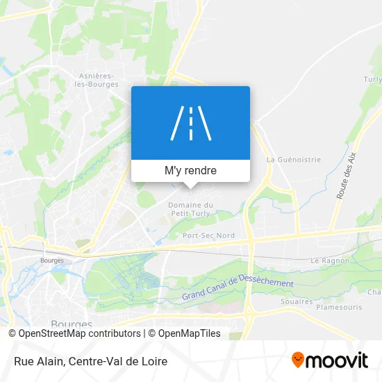 Rue Alain plan