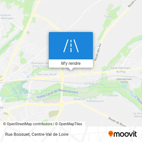 Rue Bossuet plan