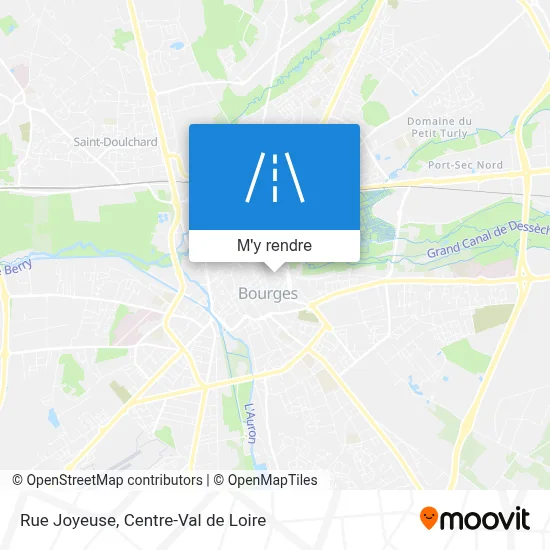 Rue Joyeuse plan