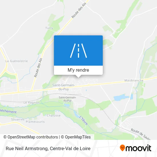 Rue Neil Armstrong plan