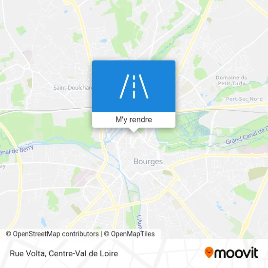 Rue Volta plan