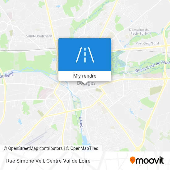 Rue Simone Veil plan