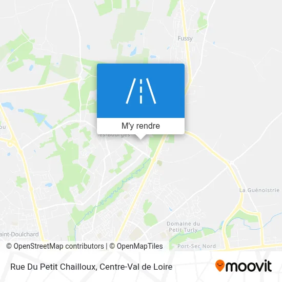 Rue Du Petit Chailloux plan