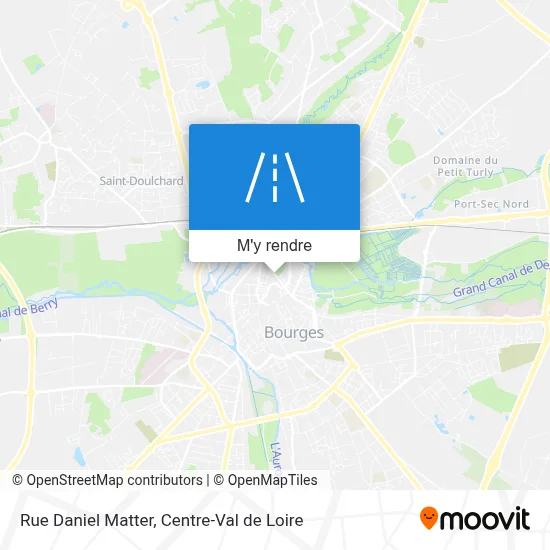 Rue Daniel Matter plan
