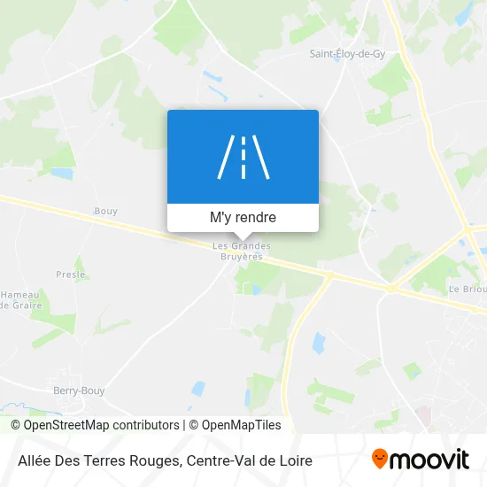 Allée Des Terres Rouges plan