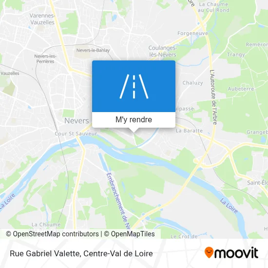 Rue Gabriel Valette plan