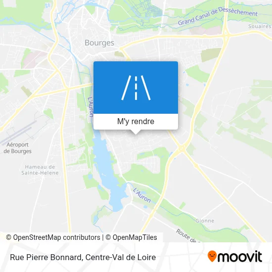Rue Pierre Bonnard plan