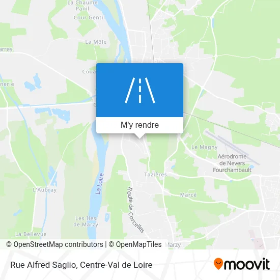 Rue Alfred Saglio plan