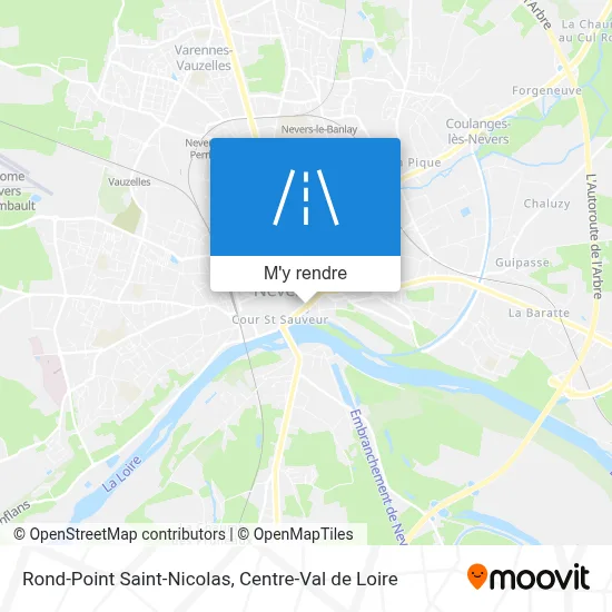 Rond-Point Saint-Nicolas plan