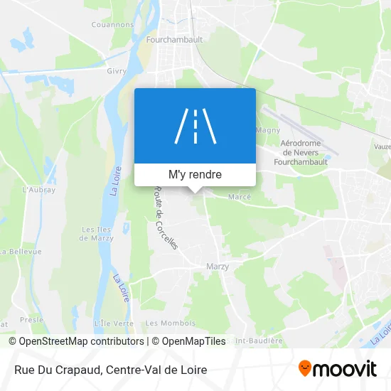 Rue Du Crapaud plan