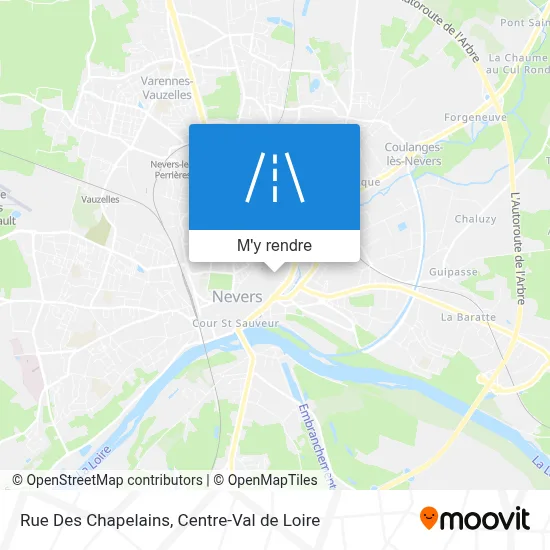 Rue Des Chapelains plan