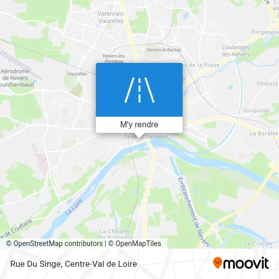 Rue Du Singe plan