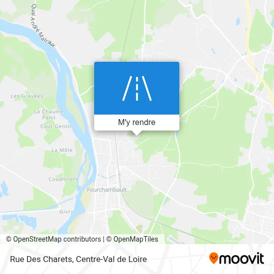 Rue Des Charets plan