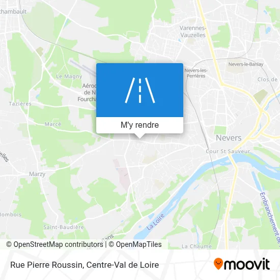 Rue Pierre Roussin plan