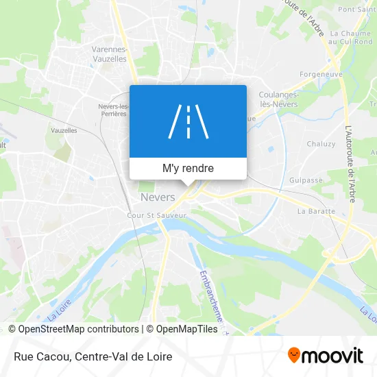 Rue Cacou plan
