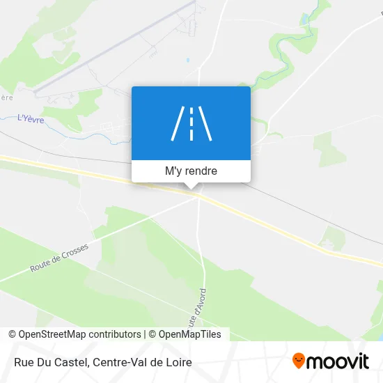 Rue Du Castel plan