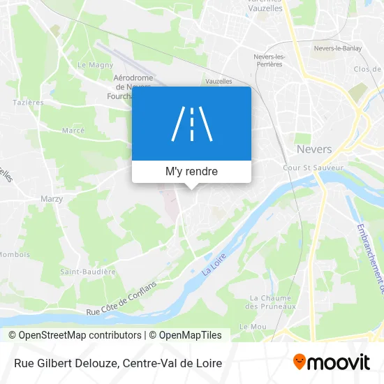 Rue Gilbert Delouze plan